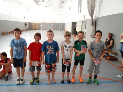 Abschlusstraining Kinder Sommer 2014